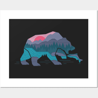 Bear Country Posters and Art